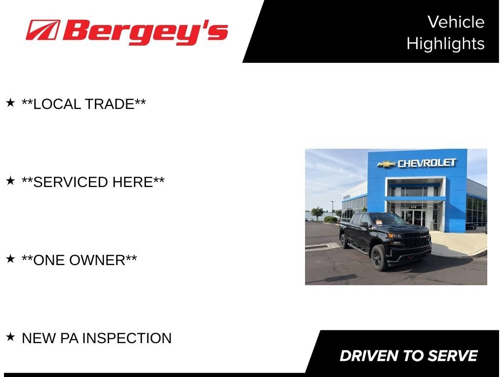 Used 2019 Chevrolet Silverado 1500 Custom Trail Boss Truck