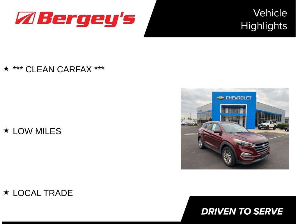 Used 2016 Hyundai Tucson SE SUV