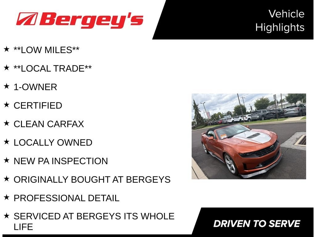 Used 2024 Chevrolet Camaro LT1 Performance