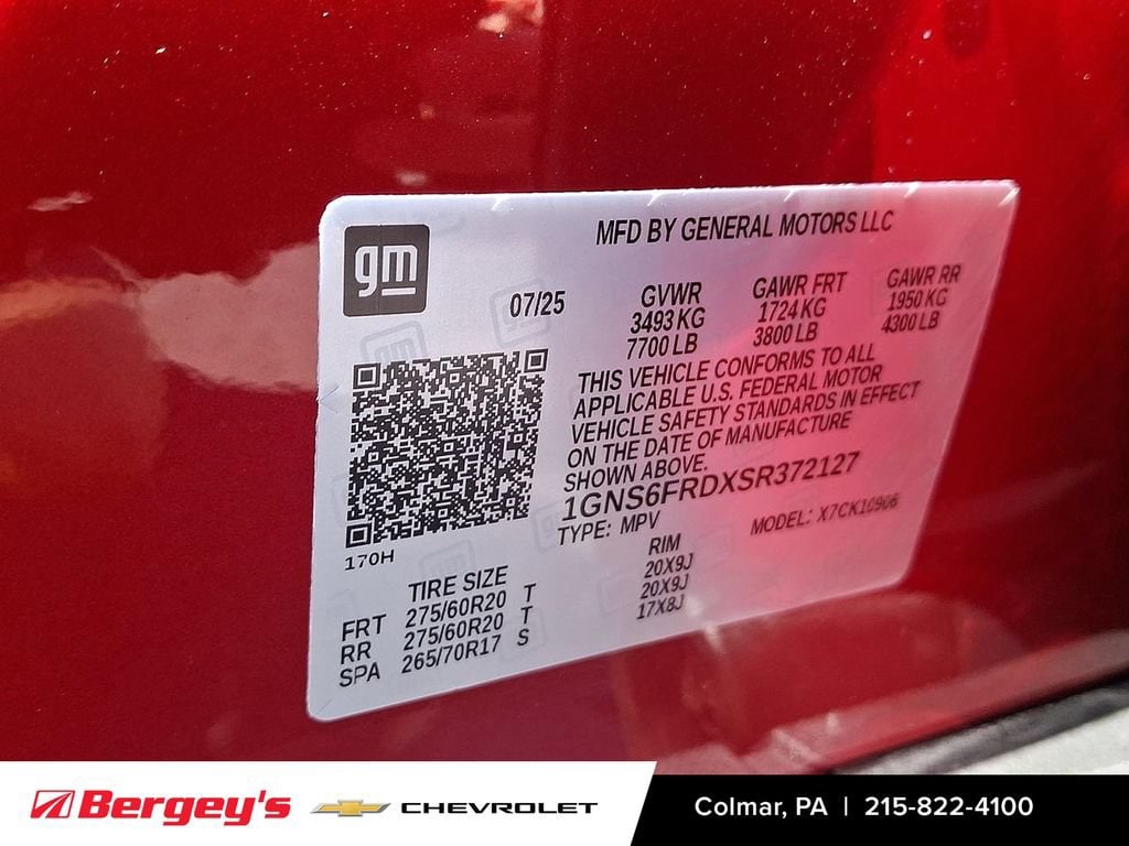 2025 Chevrolet Suburban Premier - Photo 25