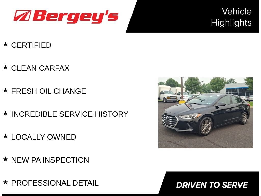 Used 2018 Hyundai Elantra SEL Sedan