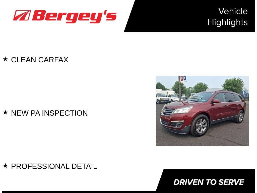 Used 2017 Chevrolet Traverse LT SUV
