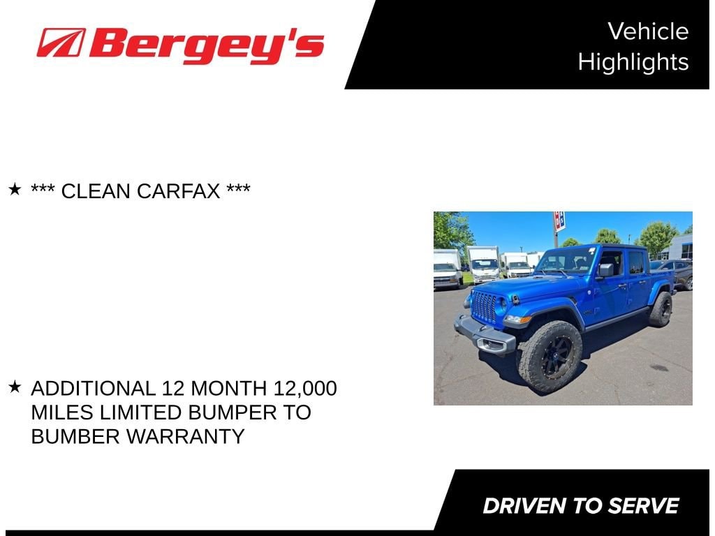 Used 2021 Jeep Gladiator Sport S 4x4 Truck