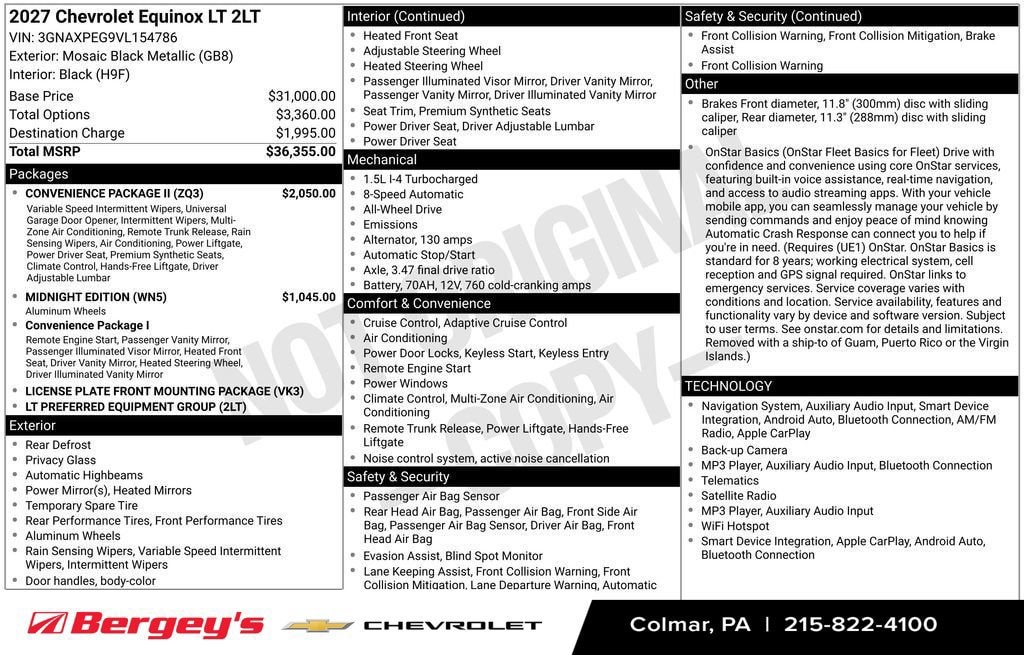 2027 Chevrolet Equinox LT - Photo 27