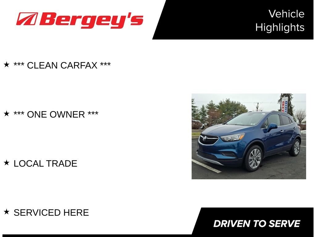 Used 2020 Buick Encore Preferred SUV