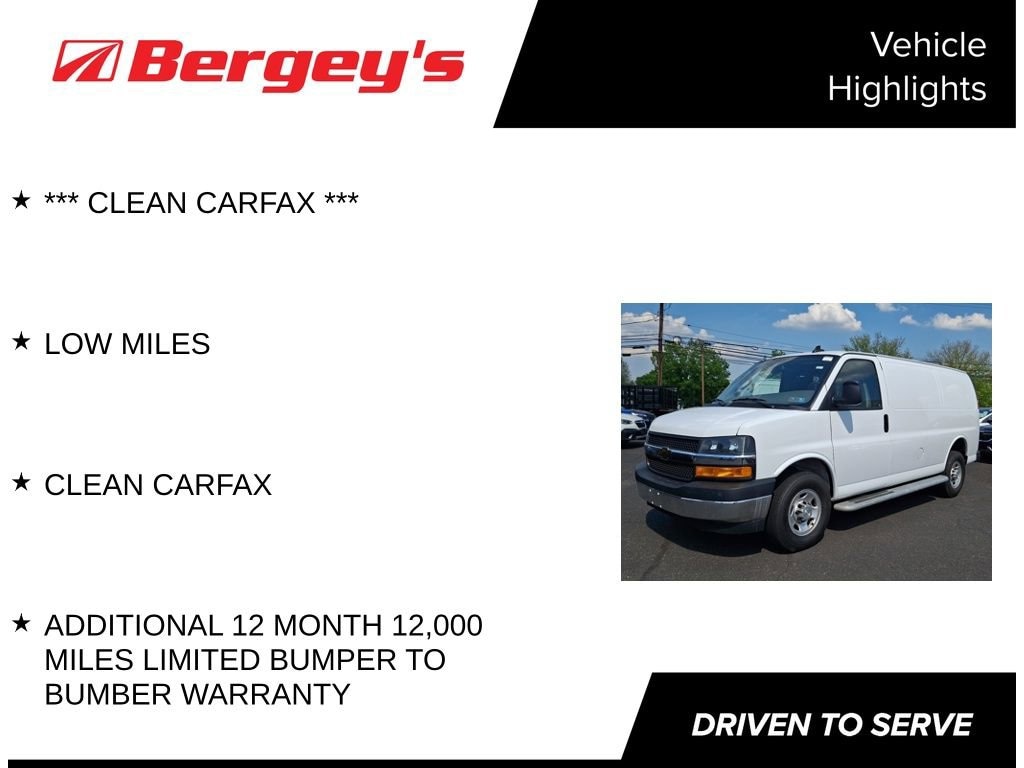 Used 2023 Chevrolet Express Cargo 2500 WT Van