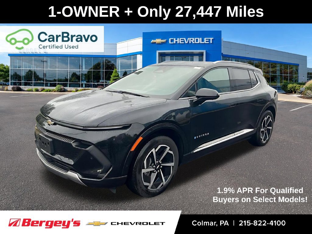 Used 2024 Chevrolet Equinox EV LT with VIN 3GN7DLRP7RS273065 for sale in Colmar, PA