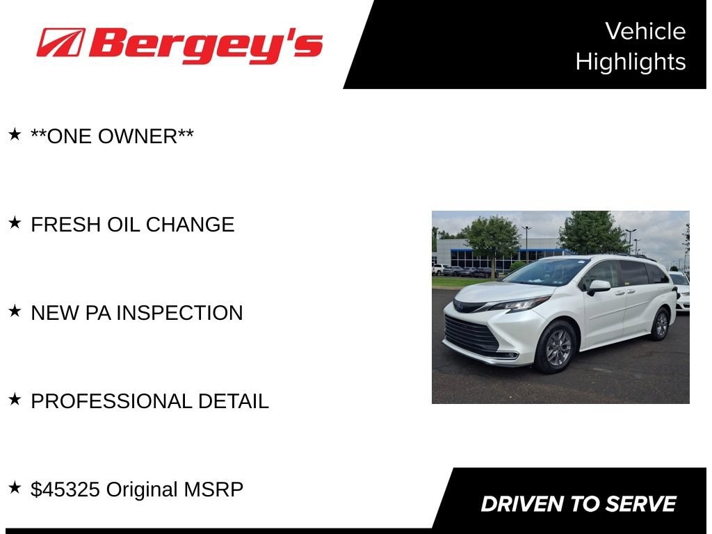 Used 2023 Toyota Sienna XLE Minivan