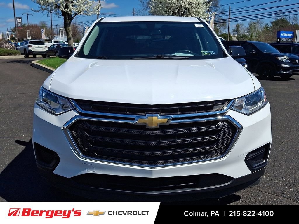 Used 2020 Chevrolet Traverse LS with VIN 1GNERFKW4LJ154068 for sale in Colmar, PA