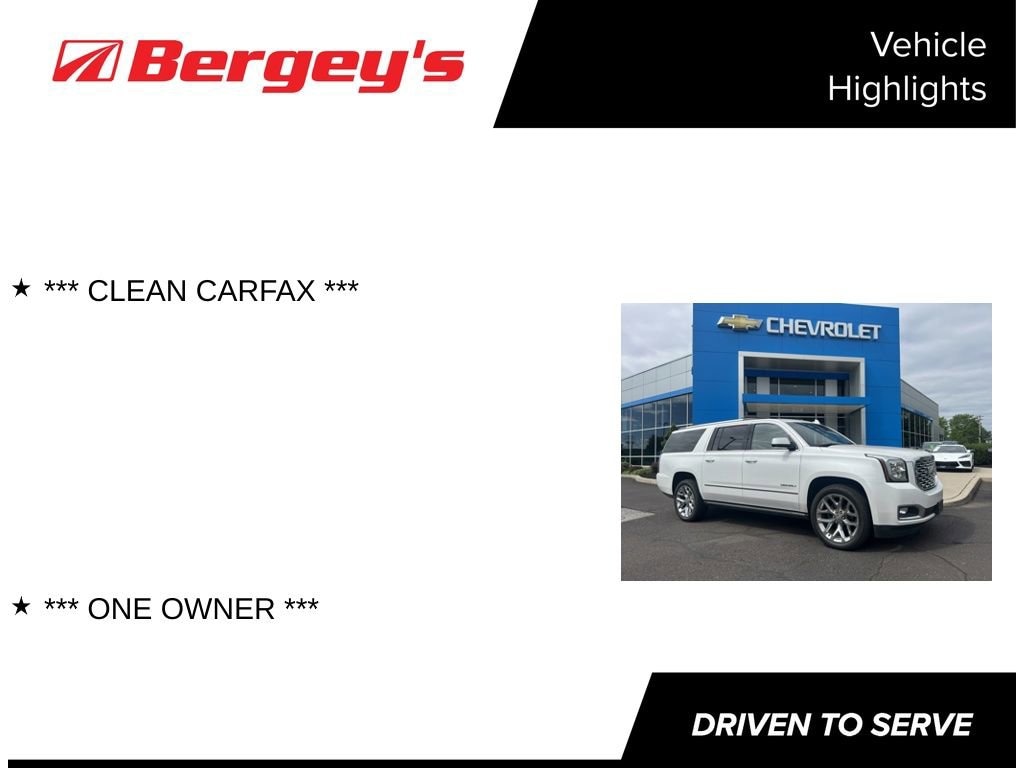 Used 2018 GMC Yukon XL Denali SUV