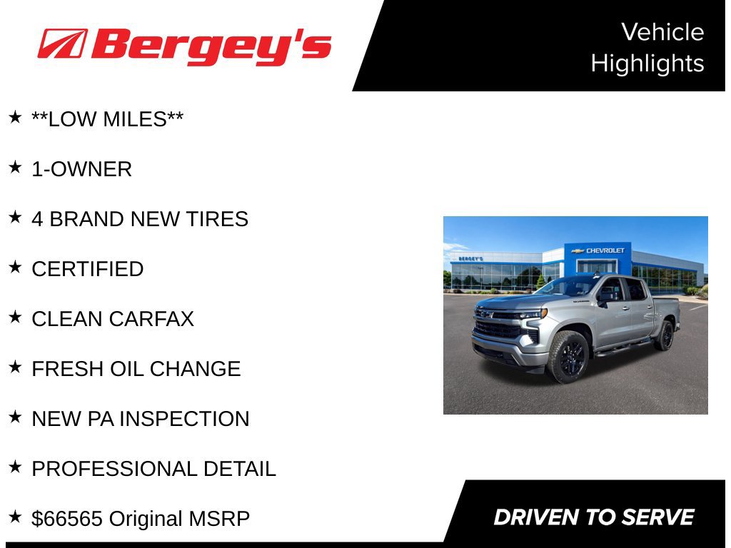 Used 2024 Chevrolet Silverado 1500 RST Truck