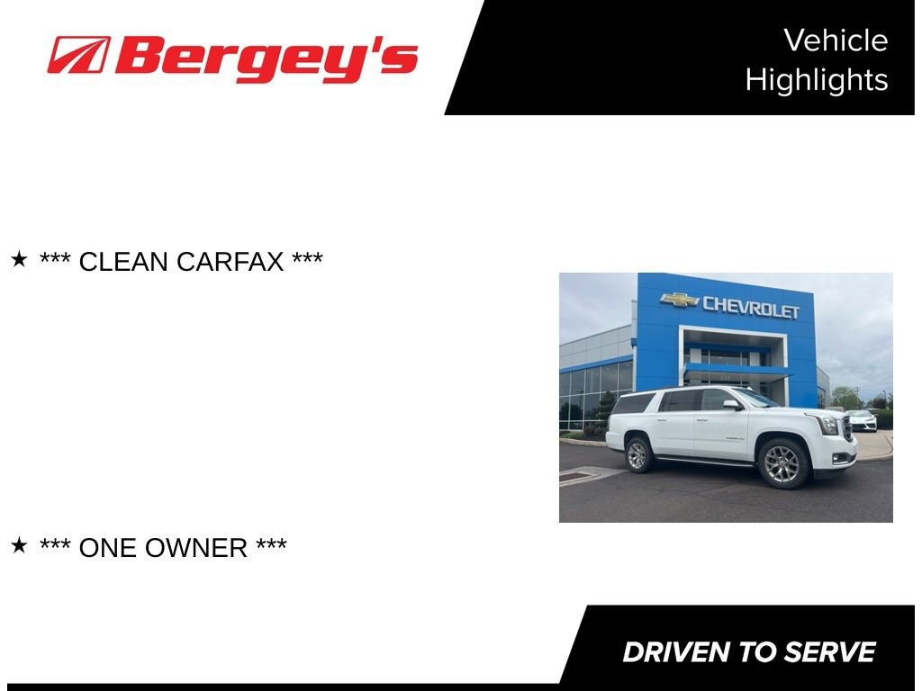 Used 2017 GMC Yukon XL SLT SUV