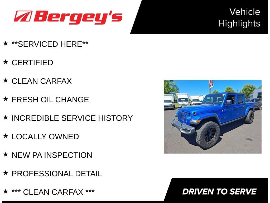Used 2021 Jeep Gladiator Sport S 4x4 Truck
