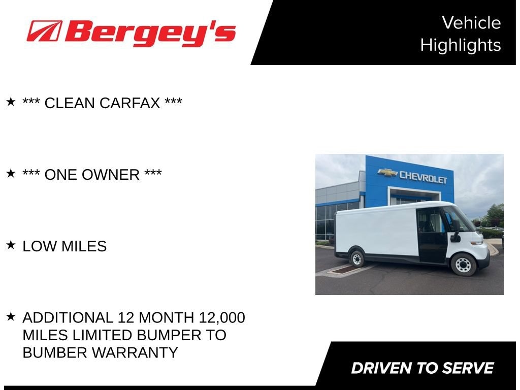 Used 2024 Brightdrop Zevo 600 EJY Van