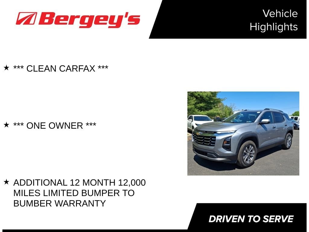 Used 2025 Chevrolet Equinox LT SUV