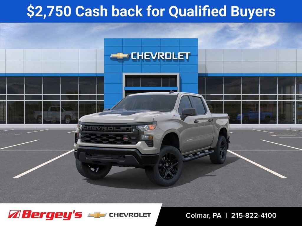 New 2026 Chevrolet Silverado 1500 Custom Trail Boss Truck