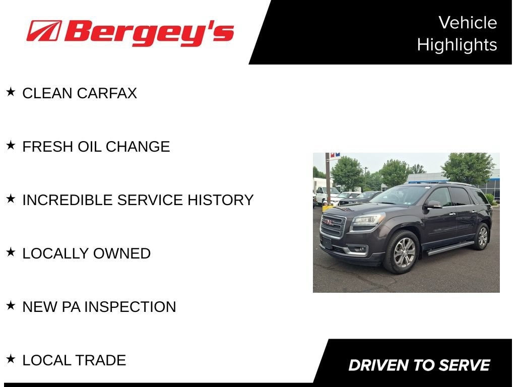 Used 2015 GMC Acadia SLT SUV