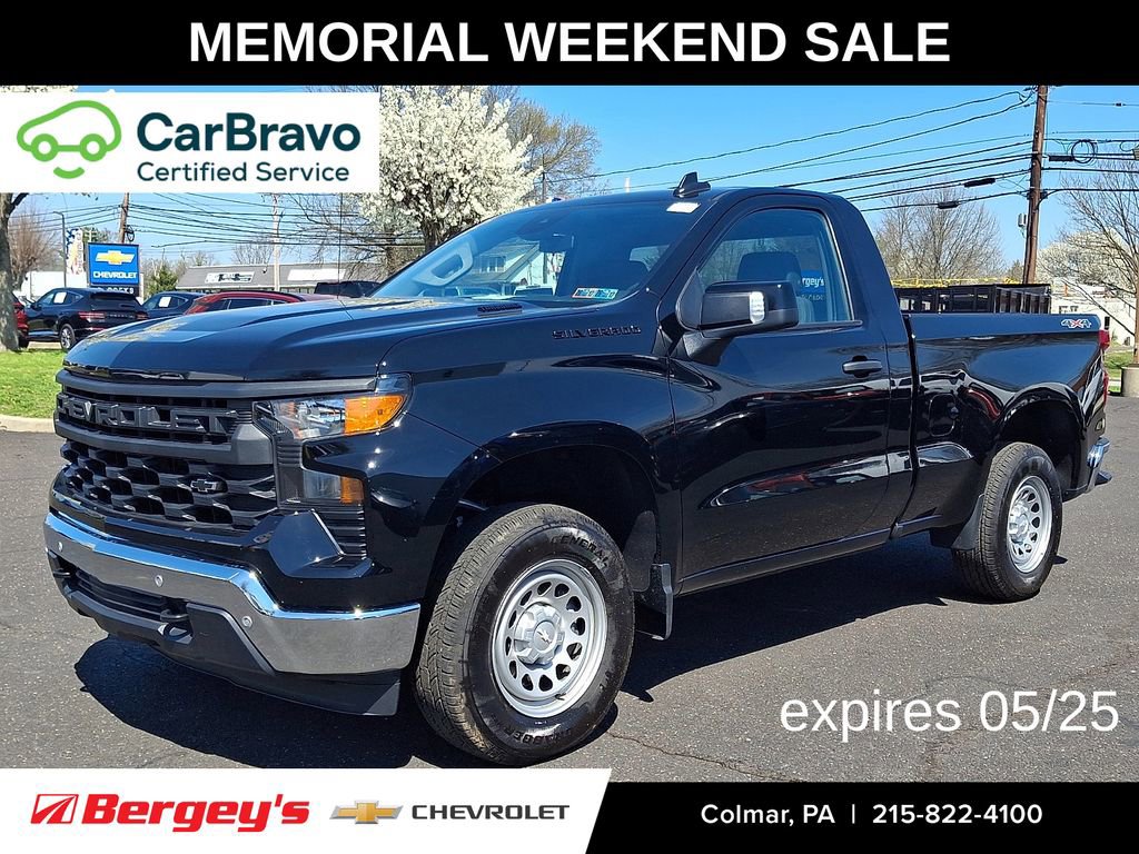 2026 Chevrolet Silverado 1500 Work Truck 1WT 4X4 Regular Cab Long Box's photo