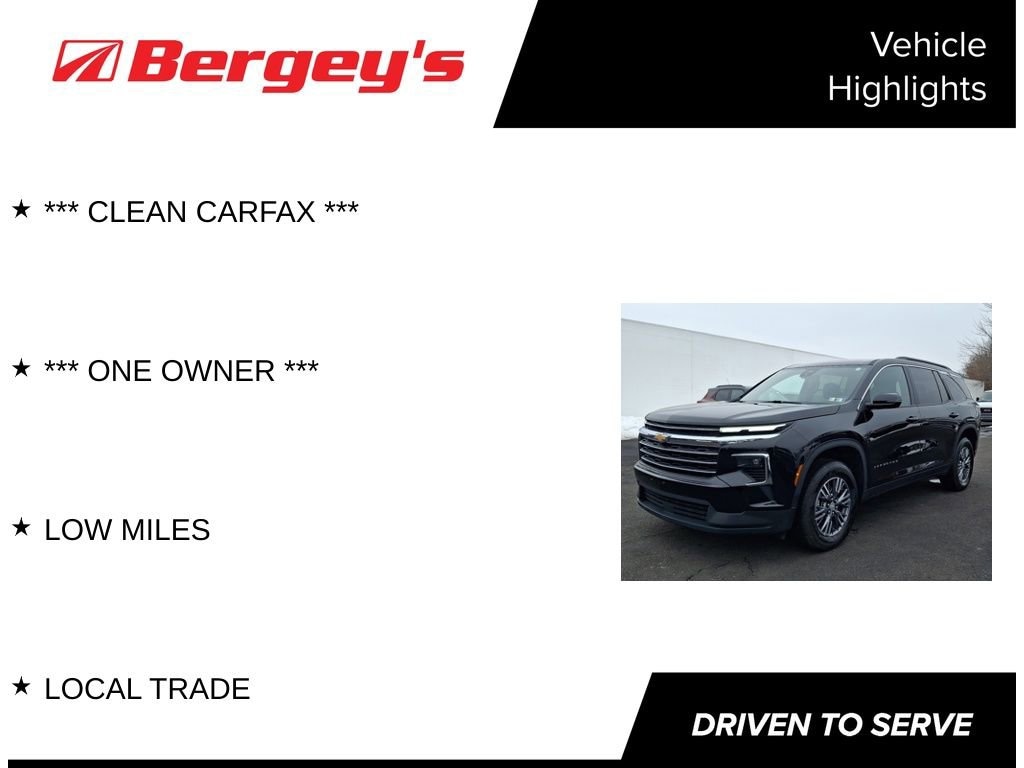 Used 2025 Chevrolet Traverse LT SUV