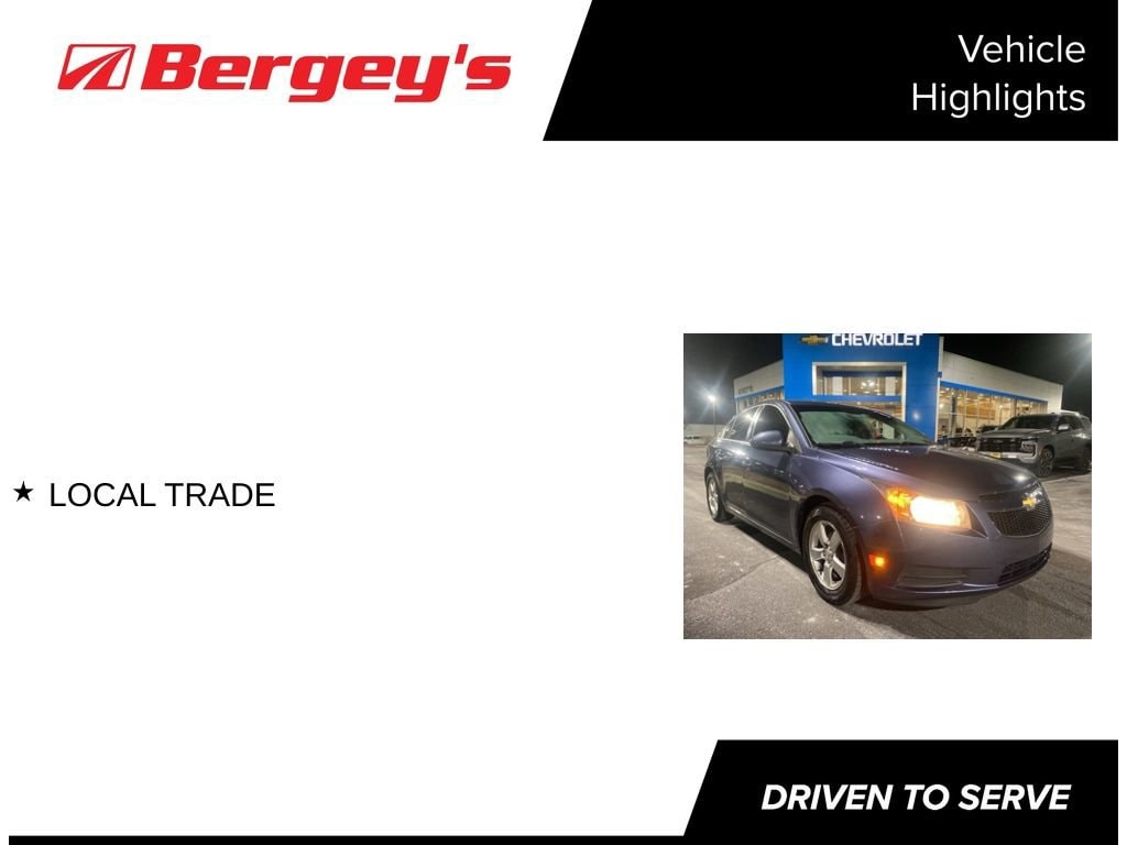 Used 2013 Chevrolet Cruze 1LT Car