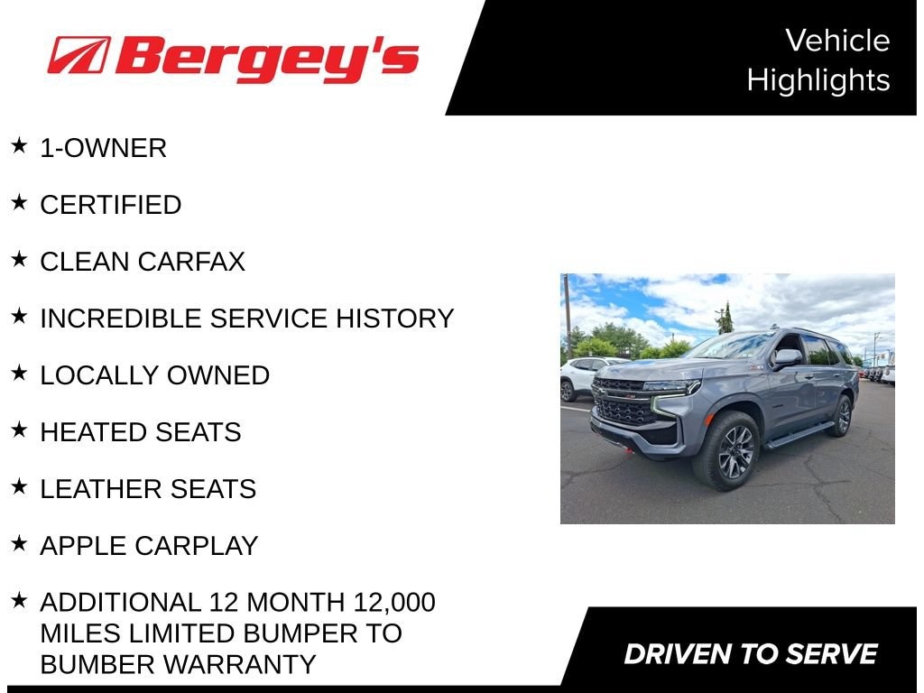 Used 2022 Chevrolet Tahoe Z71 SUV