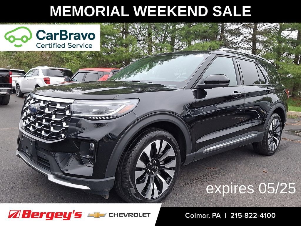 Used 2025 Ford Explorer Platinum