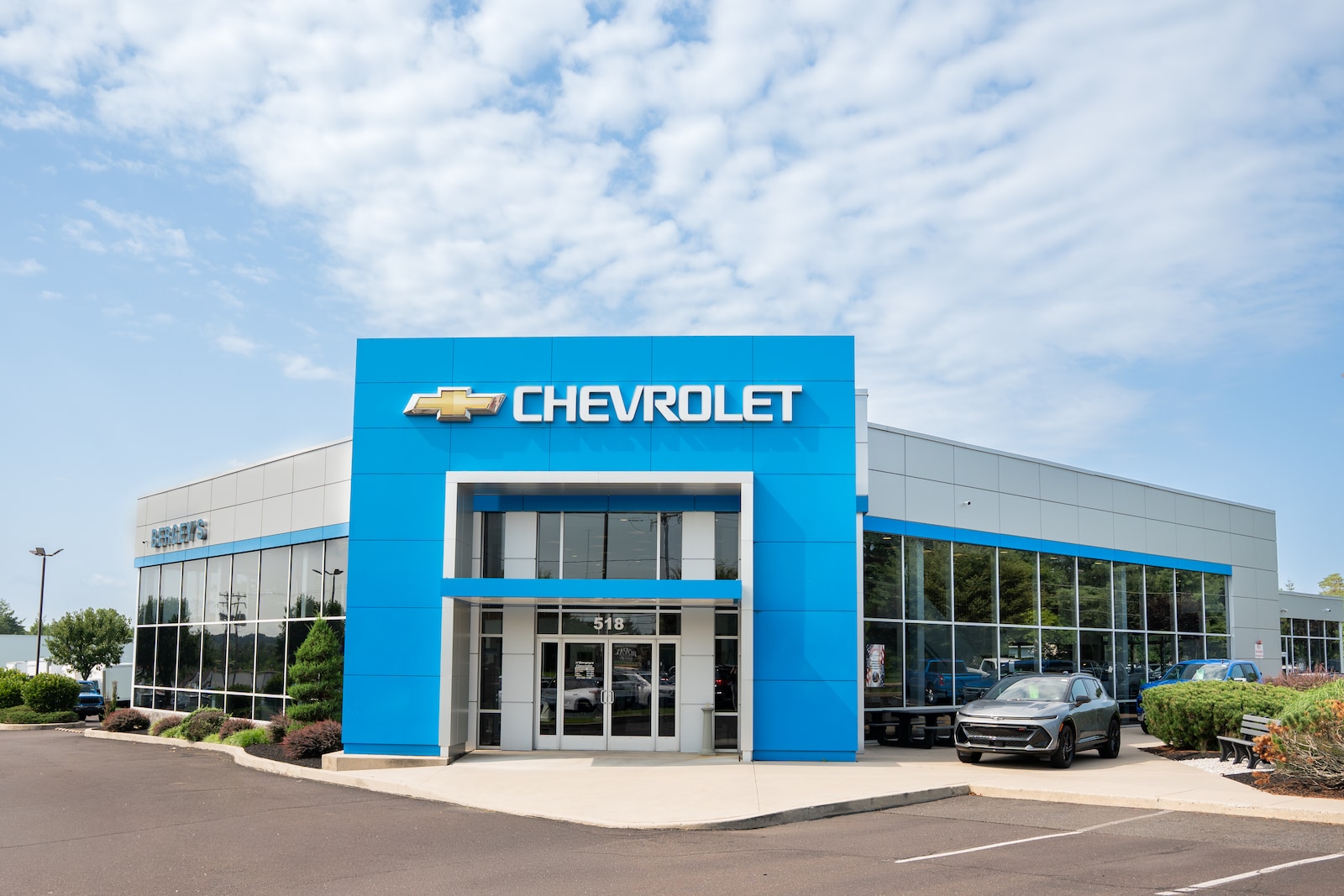 Bergey's Chevrolet Colmar dealership exterior