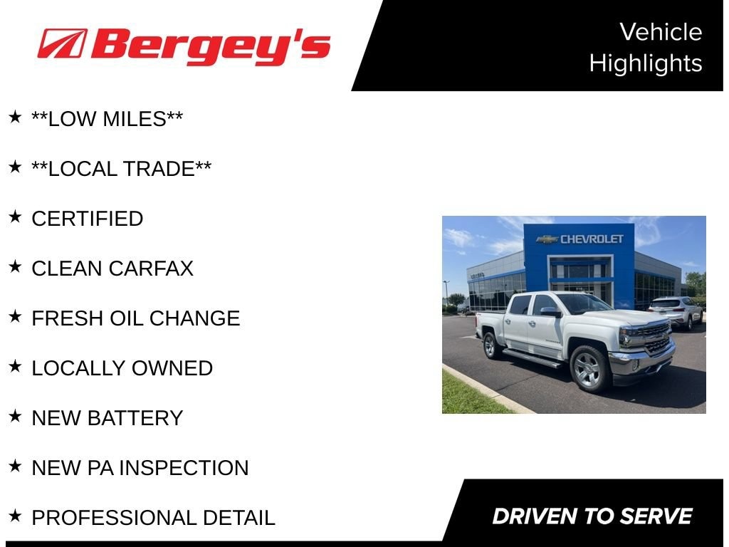 Used 2018 Chevrolet Silverado 1500 LTZ Truck