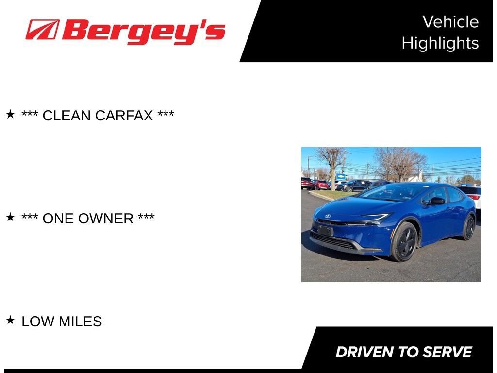 Used 2025 Toyota Prius LE
