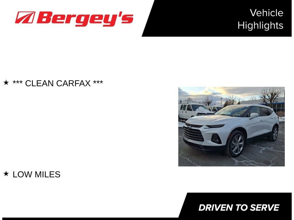 Used 2022 Chevrolet Blazer Premier SUV