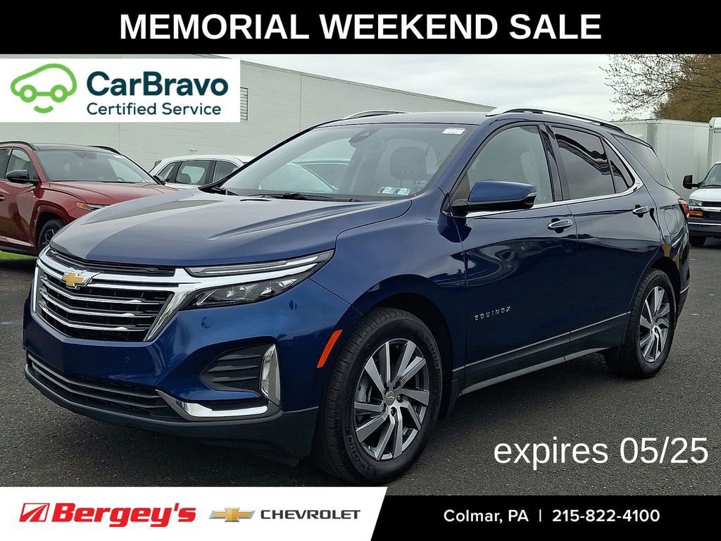 Carbravo 2022 Chevrolet Equinox For Sale at Bergey's Chevrolet