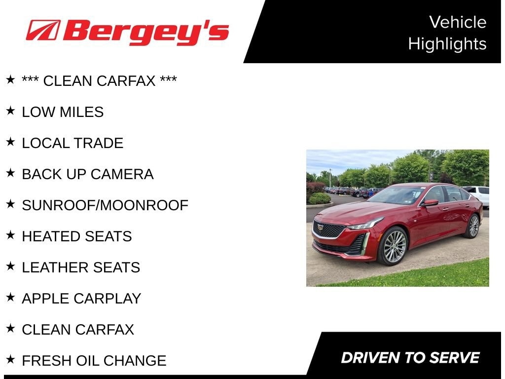 Used 2020 CADILLAC CT5 Premium Luxury Car