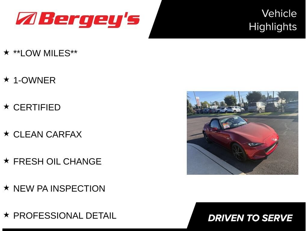 Used 2025 Mazda MX-5 Miata Grand Touring
