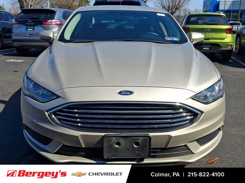 Used 2017 Ford Fusion SE with VIN 3FA6P0H7XHR107193 for sale in Colmar, PA