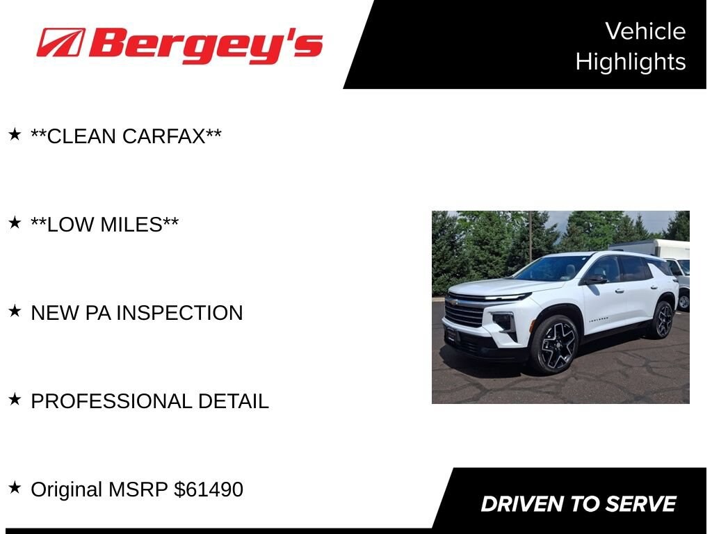 Used 2026 Chevrolet Traverse High Country SUV