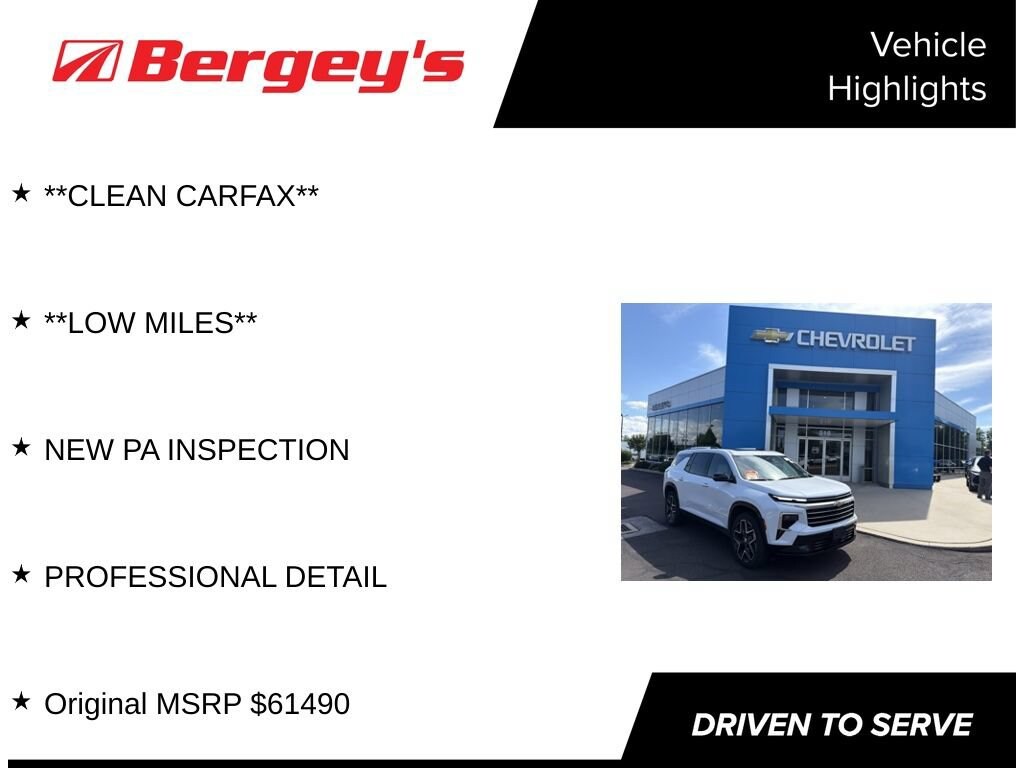 Used 2026 Chevrolet Traverse High Country SUV