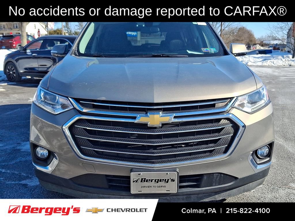 Used 2018 Chevrolet Traverse 1LT with VIN 1GNEVGKW4JJ126074 for sale in Colmar, PA
