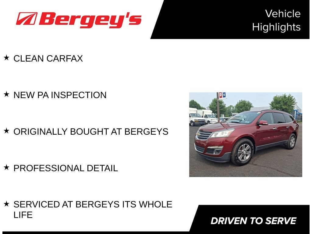 Used 2017 Chevrolet Traverse LT SUV