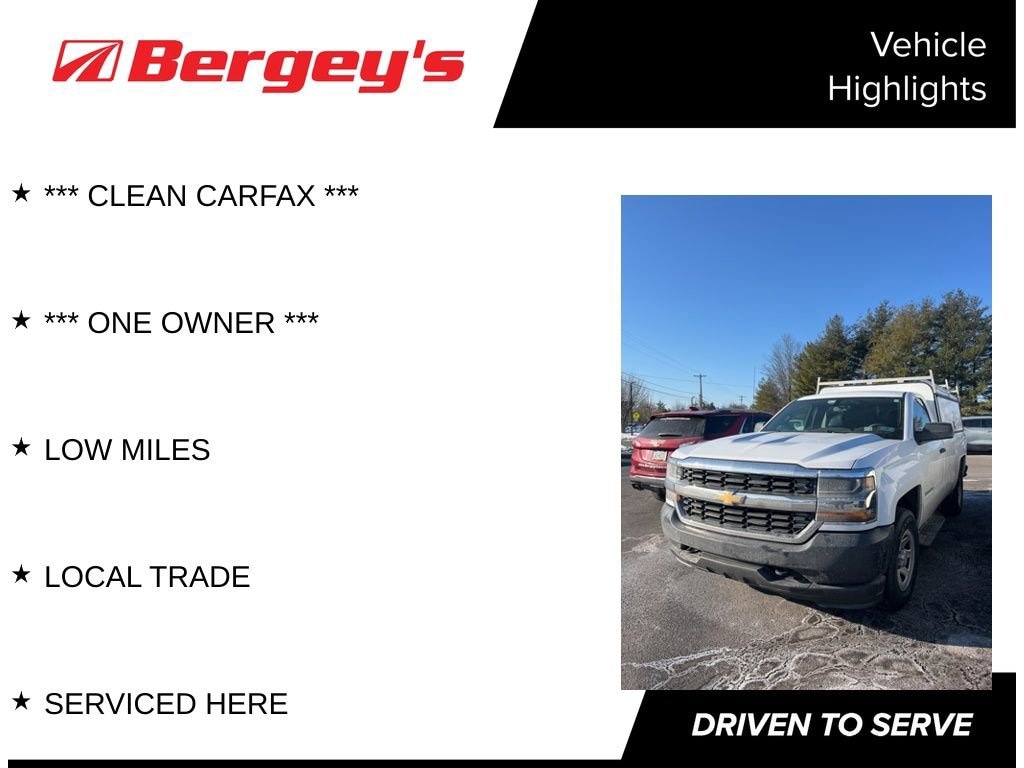 Used 2016 Chevrolet Silverado 1500 Work Truck Truck