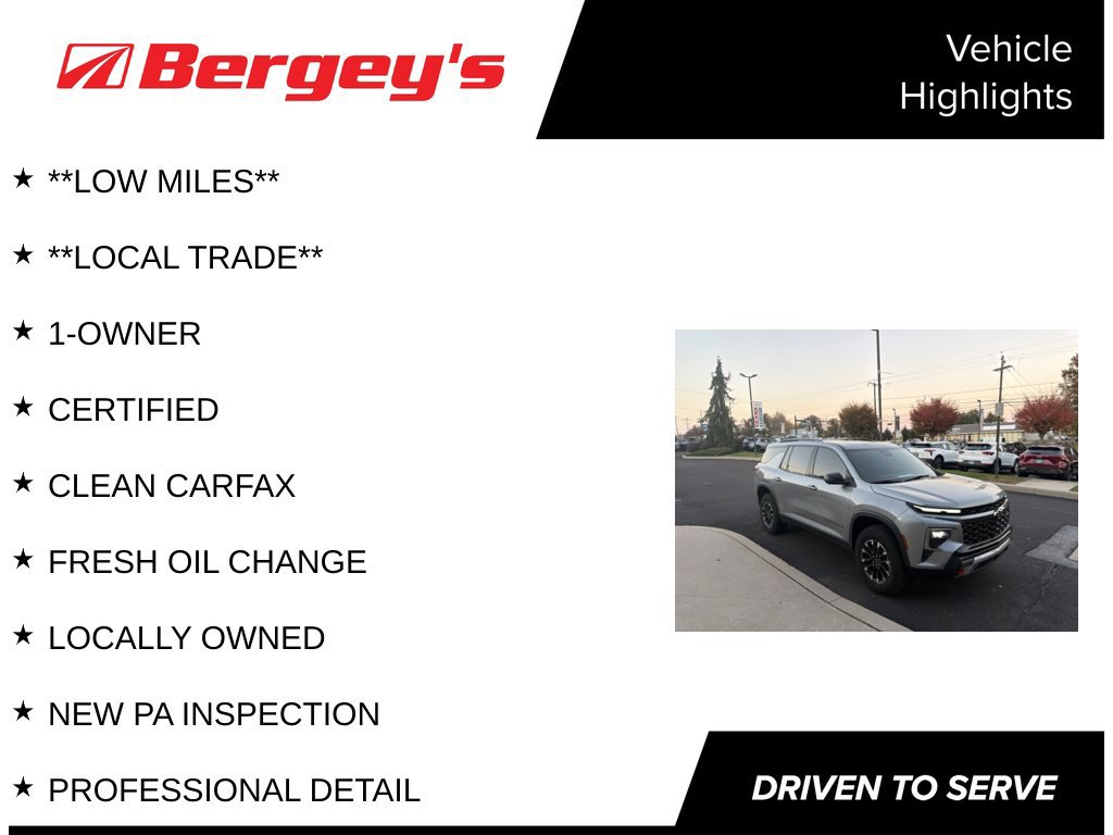 Used 2024 Chevrolet Traverse Z71 SUV