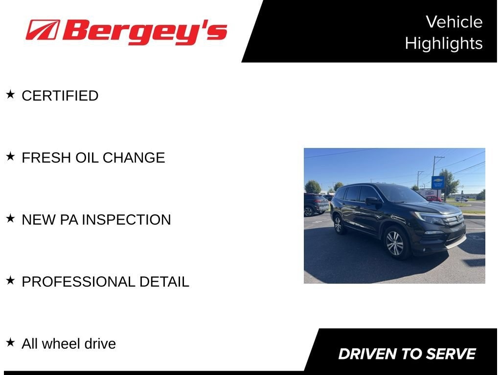 Used 2018 Honda Pilot EX-L SUV
