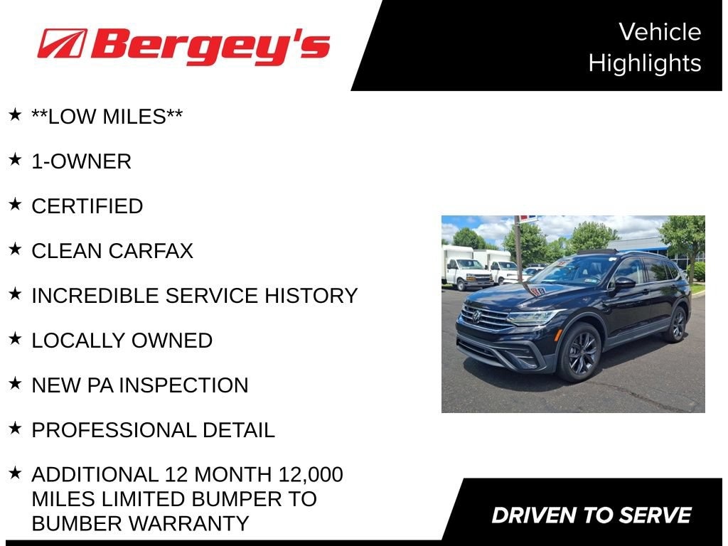 Used 2022 Volkswagen Tiguan 2.0T SE SUV