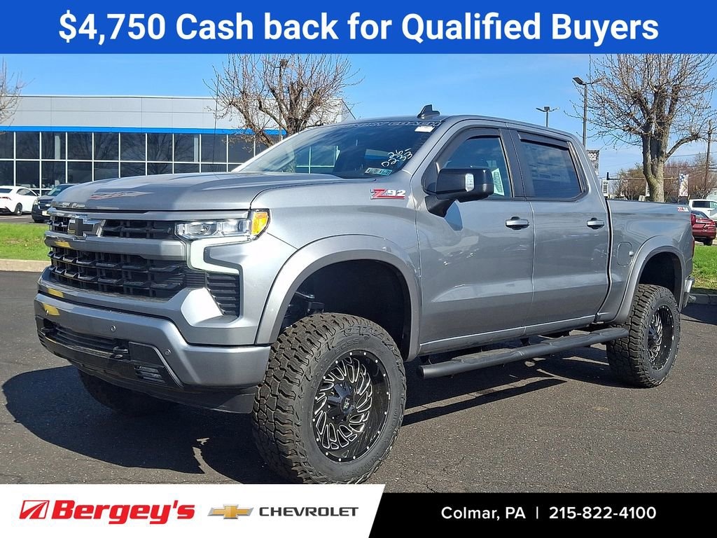 New 2026 Chevrolet Silverado 1500 RST with Z92 Lifted Truck Off Road Performance Package Truck