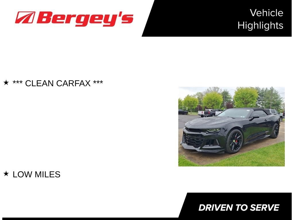 Used 2022 Chevrolet Camaro 2SS Performance