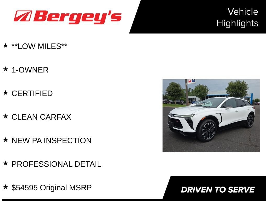 Used 2024 Chevrolet Blazer EV RS SUV