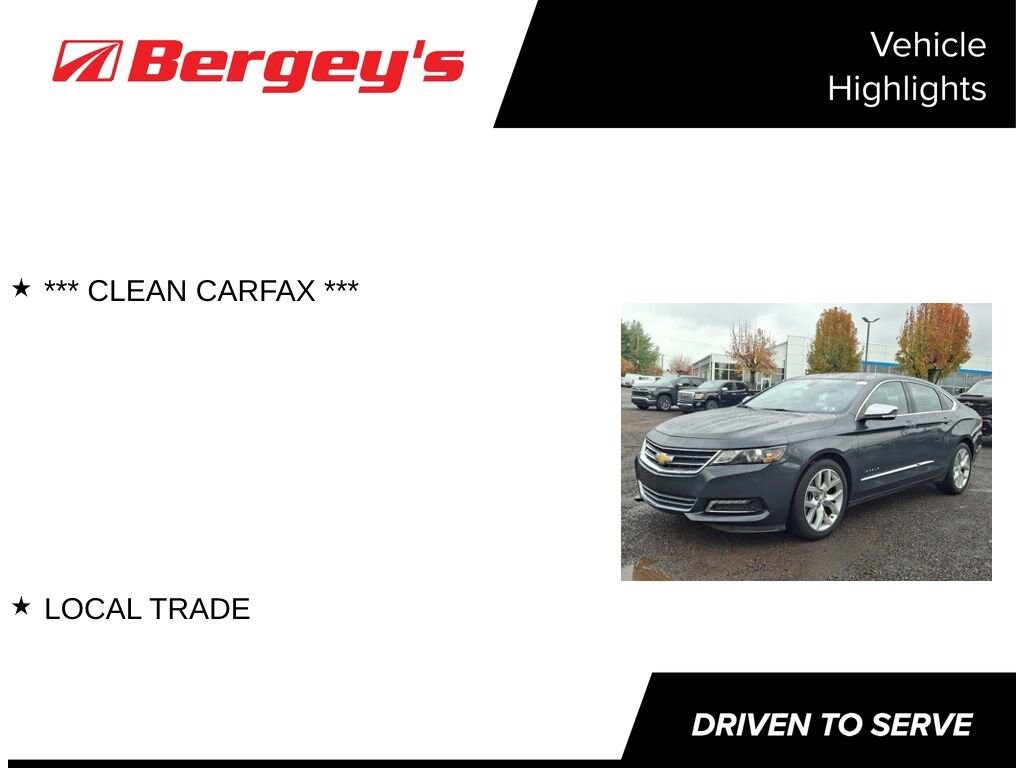 Used 2019 Chevrolet Impala Premier Car