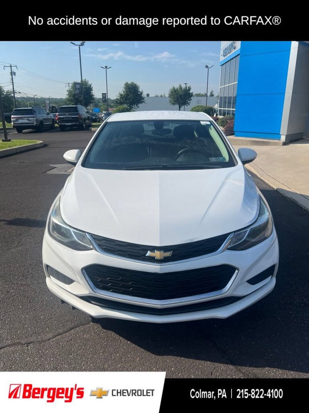 Used 2018 Chevrolet Cruze LT Car