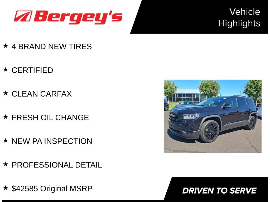 Used 2022 GMC Acadia SLE SUV