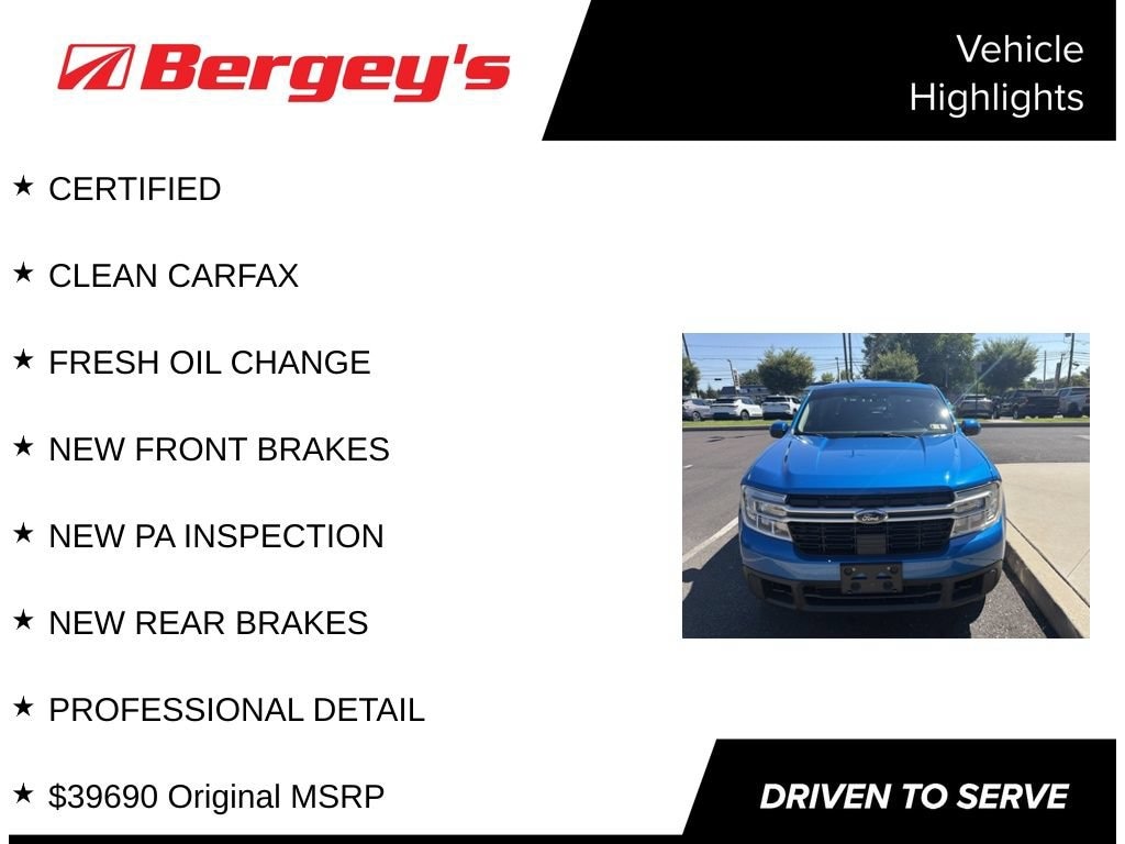 Used 2022 Ford Maverick Lariat Truck