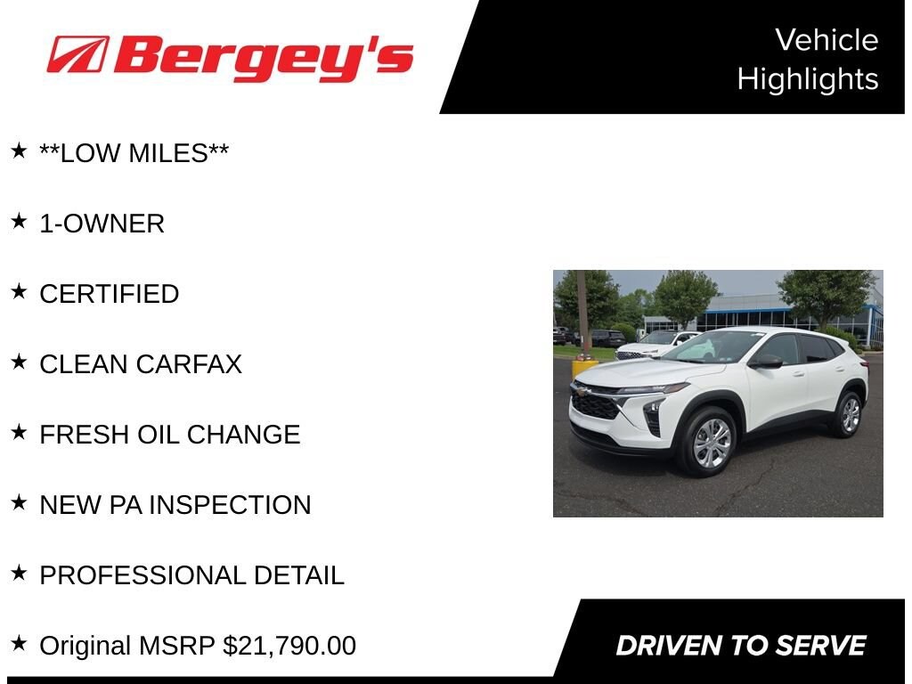 Used 2024 Chevrolet Trax LS SUV